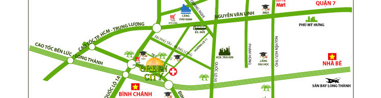 Bất động sản Xanh Green City | Bán dự án Bình Chánh