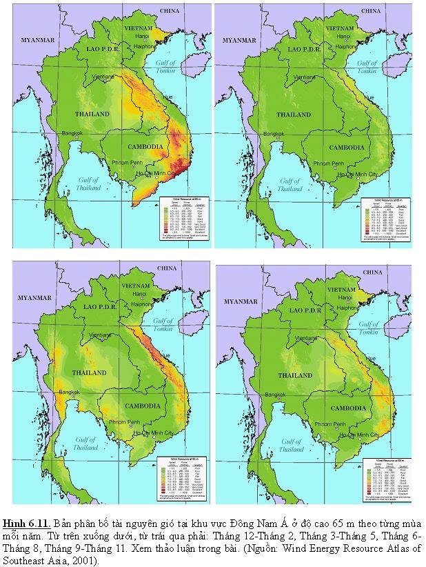 Tiềm năng phát triển năng lượng gió biển ở Việt Nam